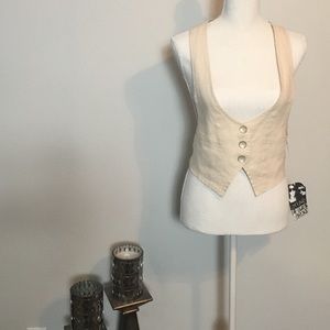 Young Fabulous & Broke Tank Top 100% Linen